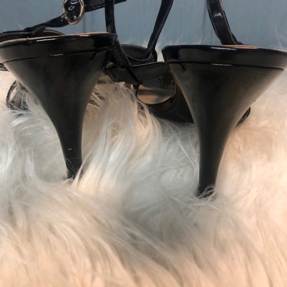 Patent leather sling strap dressy heels size 10 - Picture 4 of 6